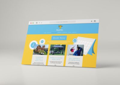 Bluefiks Website Design